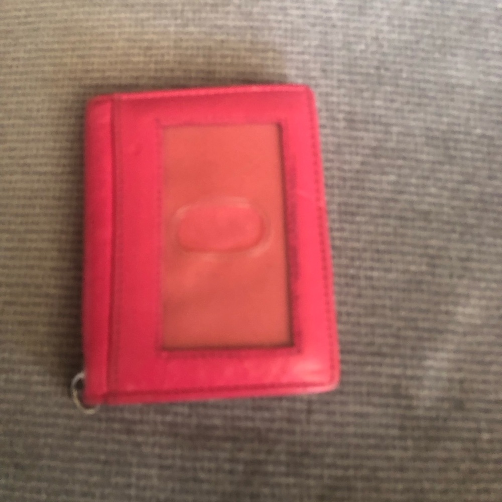 US Navy Pink Leather Wallet- $25 or $20 w/offer